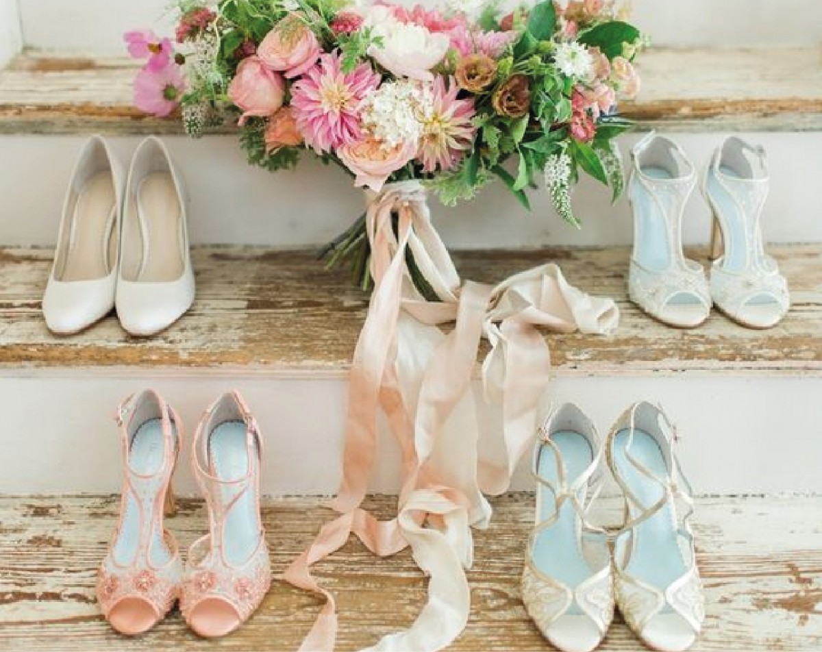 Tendencia zapatos para novia